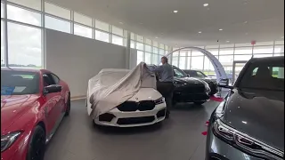 BMW M5 Delivery at Galleria BMW