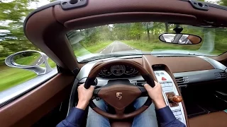 POV Drive: Porsche Carrera GT w/ Straight Pipes!