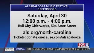 ALSapalooza Music Festival happening April 30 in Greensboro