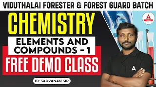 Elements And Compounds In Tamil | Viduthalai Forester | Forest Guard | Class 1 | Adda247 Tamil