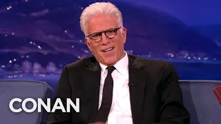 Ted Danson Says "Gosharoonie" After Sex - CONAN on TBS
