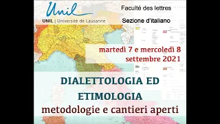 Dialettologia ed etimologia /1