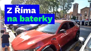 1 482 km z Říma do Brna elektromobilem na jeden zátah | Electro Dad # 538