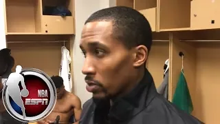 [FULL] Brandon Jennings on return to Bucks: 'I felt like it was my first rookie game' | NBA on ESPN