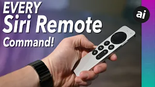 Master the NEW Siri Remote for Apple TV! Here’s Every Control & Gesture!