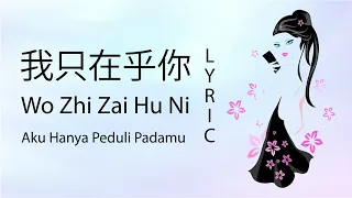 WO ZHI ZAI HU NI 我只在乎你 / lirik & terjemahan [Pinyin, Indonesian Translation]#RIZASATRIAWAN#BANGSABO#