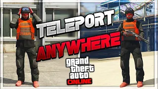 New Teleport Anywhere On The Map Glitch 1.61 GTA 5 Online!