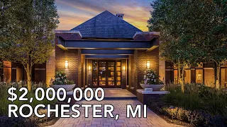 $2M Rochester Luxury Home - Michigan Real Estate