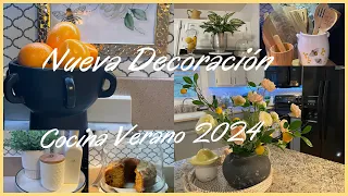 🌼 DECORACION DE  COCINA VERANO  2024 /Ideas COCINA PEQUEÑA  #decor #ideas #homedecor #cocina  #2024