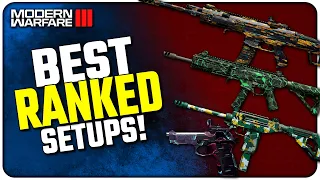 BEST Ranked Play Setups in Modern Warfare III!