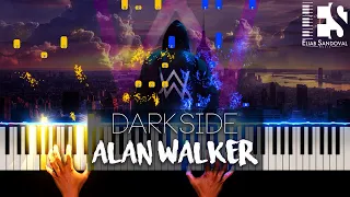 Darkside - Alan Walker Feat. Au/Ra and Tomine Harket (Piano Tutorial) | Eliab Sandoval