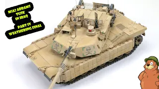 Academy M1A2 TUSK I in Iraq - Part IV Weathering and Final Reveal