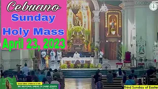 April 23, 2023 Anticipated Cebuano Sunday Mass @Nat'l. Shrine of St.Joseph(Cebu) *3rd Easter Sunday