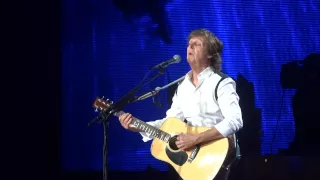 Paul McCartney "Eleanor Rigby"" at Smoothie King Center, New Orleans, LA, USA
