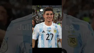 Os 5 atacantes da Argentina na copa.