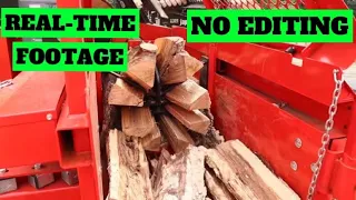 SUPER FAST FIREWOOD PROCESSOR IN REAL TIME!!! The Japa 405