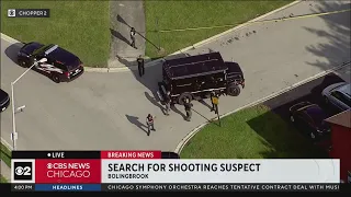 Search for shooting suspect in Bolingbrook