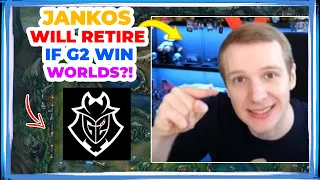 Jankos Will RETIRE If G2 Win Worlds?! 👀