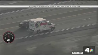 U-Haul pursuit through Long Beach ends in arrest