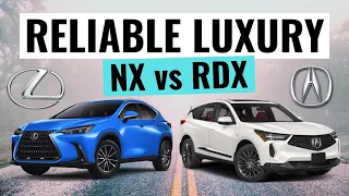 2024 Lexus NX 350 VS Acura RDX || Reliable Luxury SUV Comparison Review