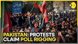 Karachi: Imran supporters take to the streets, allege poll rigging | Pakistan Elections 2024