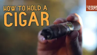 Pro Cigar HOLD tips | How you SHOULD hold a CIGAR