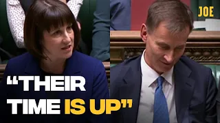 Rachel Reeves rips apart Jeremy Hunt's weak Autumn Statement