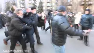 Киев.18 февраля,2014.Шелковичная массовые беспорядки.
