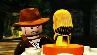 Lego Indiana Jones All Cutscenes (Game Movie)