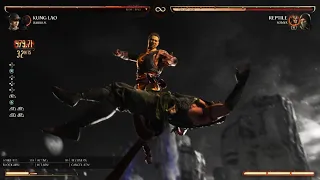 MK1 Kung Lao Fatal Blow Combo