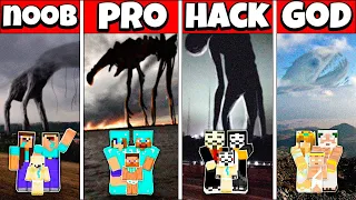 Minecraft Battle FAMILY TREVOR HENDERSON SCP HOUSE CHALLENGE NOOB vs PRO vs HACKER vs GOD Animation