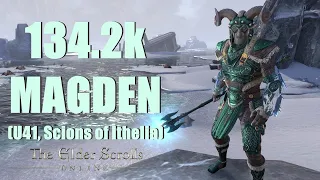 ESO - Magicka Warden 134.2k PvE DPS Build - U41, Scions of Ithelia