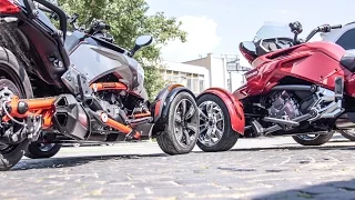 BRP Can Am Spyder F3T vs F3 review