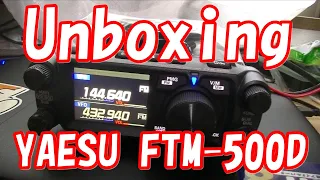 FTM-500D 開封動画