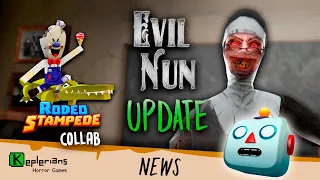 EVIL NUN BIG UPDATE NEW MAP | ICE SCREAM in RODEO STAMPEDE | HORROR BRAWL INSIGHTS | Keplerians NEWS