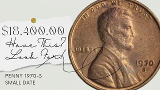 How to Identify the Priceless Small Date Lincoln Cent from the 1970s! COINS WORTH MONEY