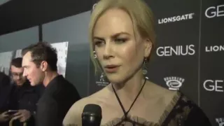 Nicole Kidman and Jude Law 'Genius' Gala