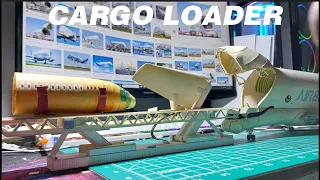 A330 beluga XL cargo loader build paper #papercraft #papermodel #paper #diorama #a330 #aviation