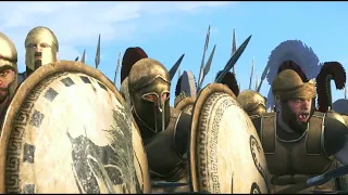 Rome 2 - HELLENIKA - Hoplites now can carry and have all_sword animations-Cinematic