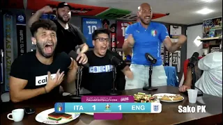 Italy 1-1 England | Euro 2020 Live Match Reactions 😮