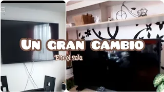 💥GRAN CAMBIO💥 UN REGALO SORPRESA🛋 PARA MI SALA🍁🌾 #decoracion #decor #grancambio #dollarcity