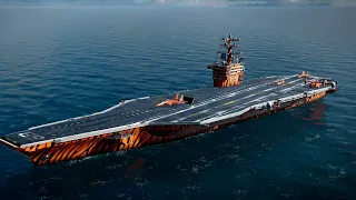 Modern Warships: Uss Nimitz With New Drone Slot | Tier 2 Aircraft Carrier