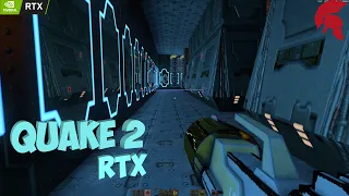 QUAKE 2 RTX - спускаемся в шахты #4