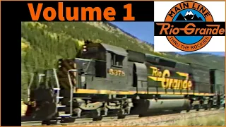 Denver & Rio Grande Western Railroad: The Action Road - Vol. 1, D&RGW and Utah Railway (1985-1987)