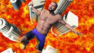 GTA 5 Parkour Fails Flooded lava Los Santos ep. 9