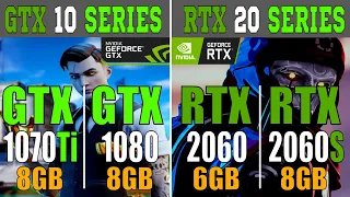 GTX 10 SERIES vs RTX 20 SERIES | GTX 1070Ti vs GTX 1080 vs RTX 2060 vs RTX 2060SUPER | 21 GAMES TEST