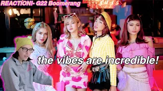 G22- Boomerang (Official Music Video) REACTION!