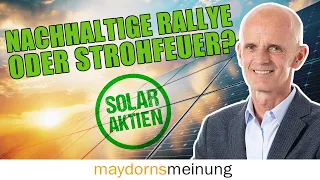 Maydorn: Nvidia, Novavax, SunPower, JinkoSolar, Encavis, Energiekontor, Tesla, Freyr, Varta, Livent