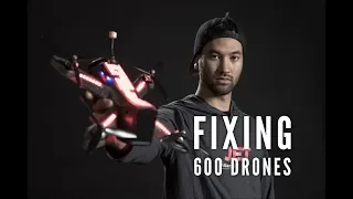 2-TIME DRL CHAMP JET: FIXING 600 DRONES