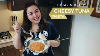 EASY CHEESY TUNA PASTA RECIPE | Marjorie Barretto